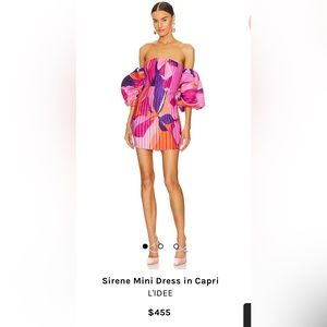 REVOLVE L’Idee Sirene Mini Dress in Capri